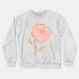 Flower of Inspiration Crewneck Sweatshirt